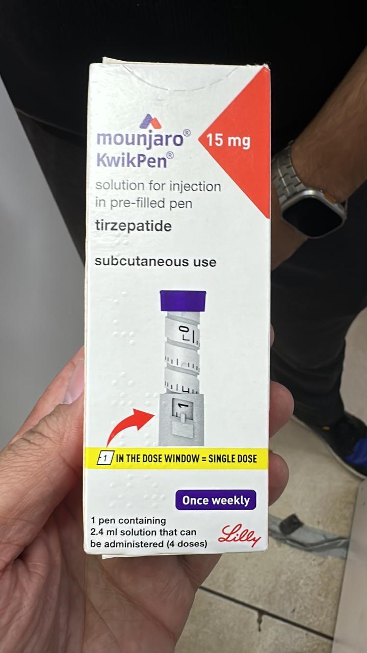 Mounjaro (Tirzepatida) – 4x15mg por dose